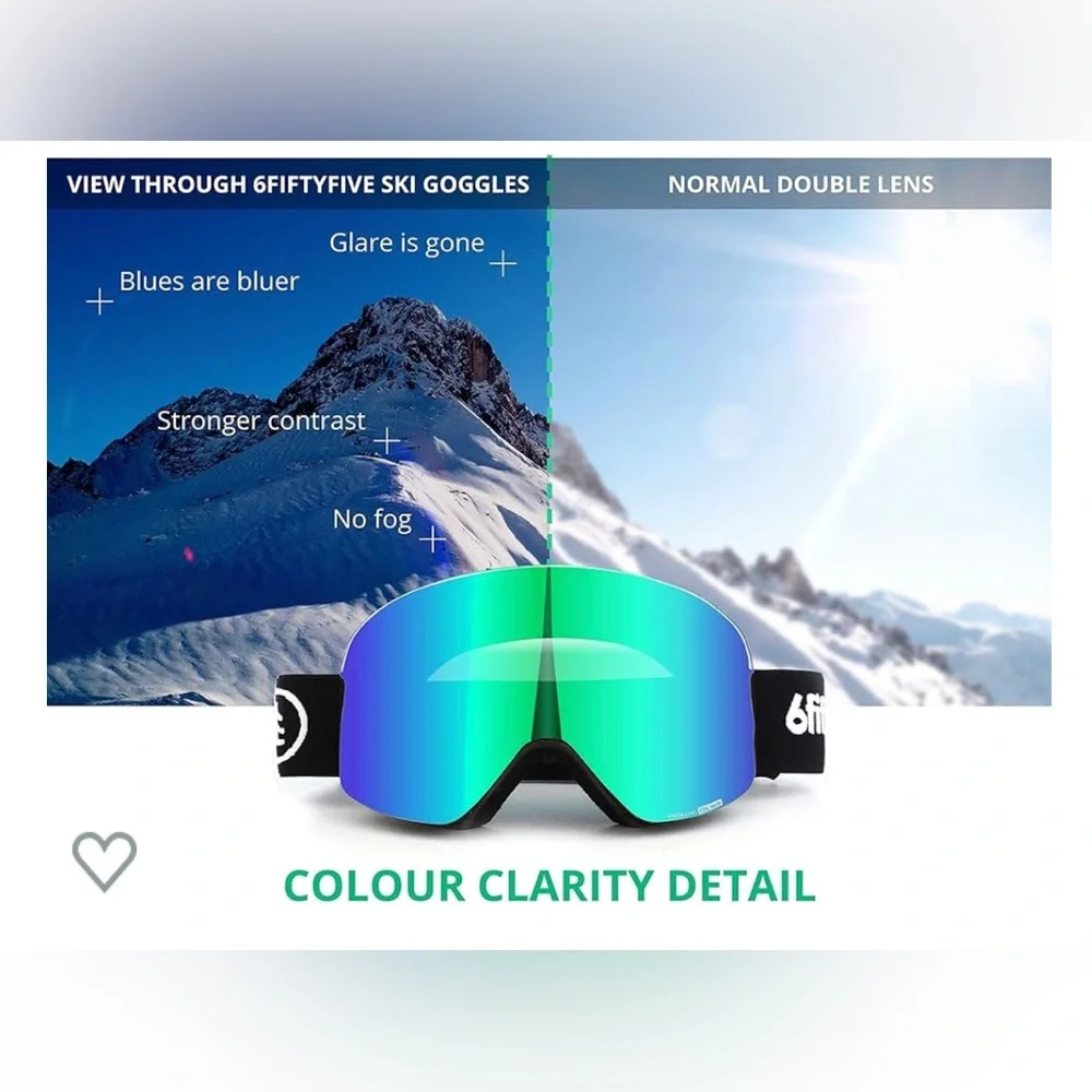 6fiftyfive Ski Goggles Men & Women - Picture 8 of 9